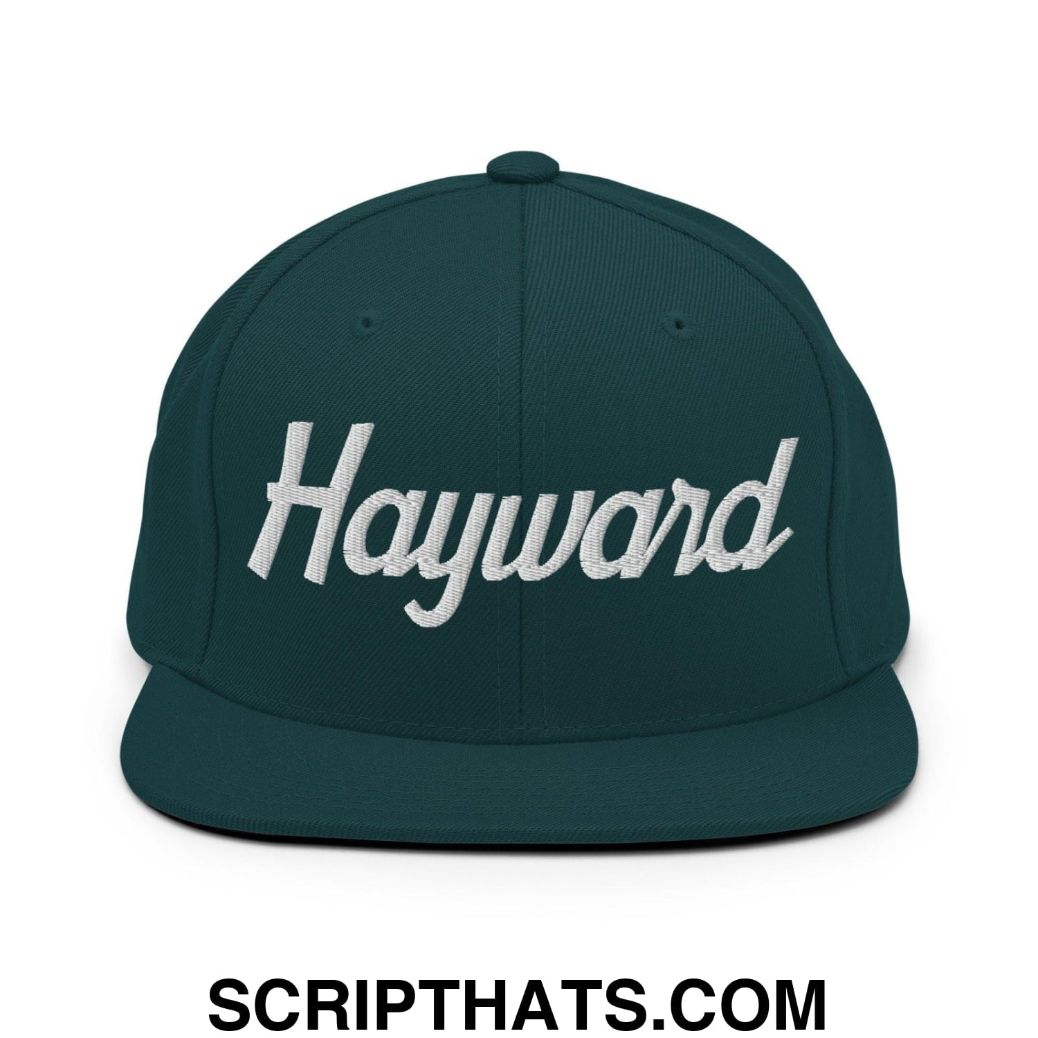 Hayward Script Snapback Hat Spruce