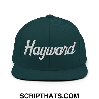 Hayward Script Snapback Hat Spruce