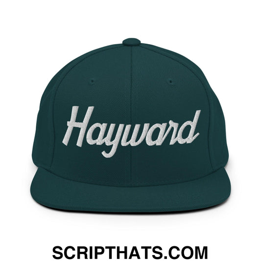 Hayward Script Snapback Hat Spruce