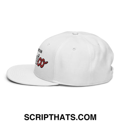 Hecho en Mexico III Script Snapback Hat White