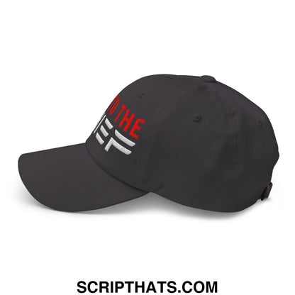 Heil to The Thief Embroidered Unstructured Dad Hat Dark Grey
