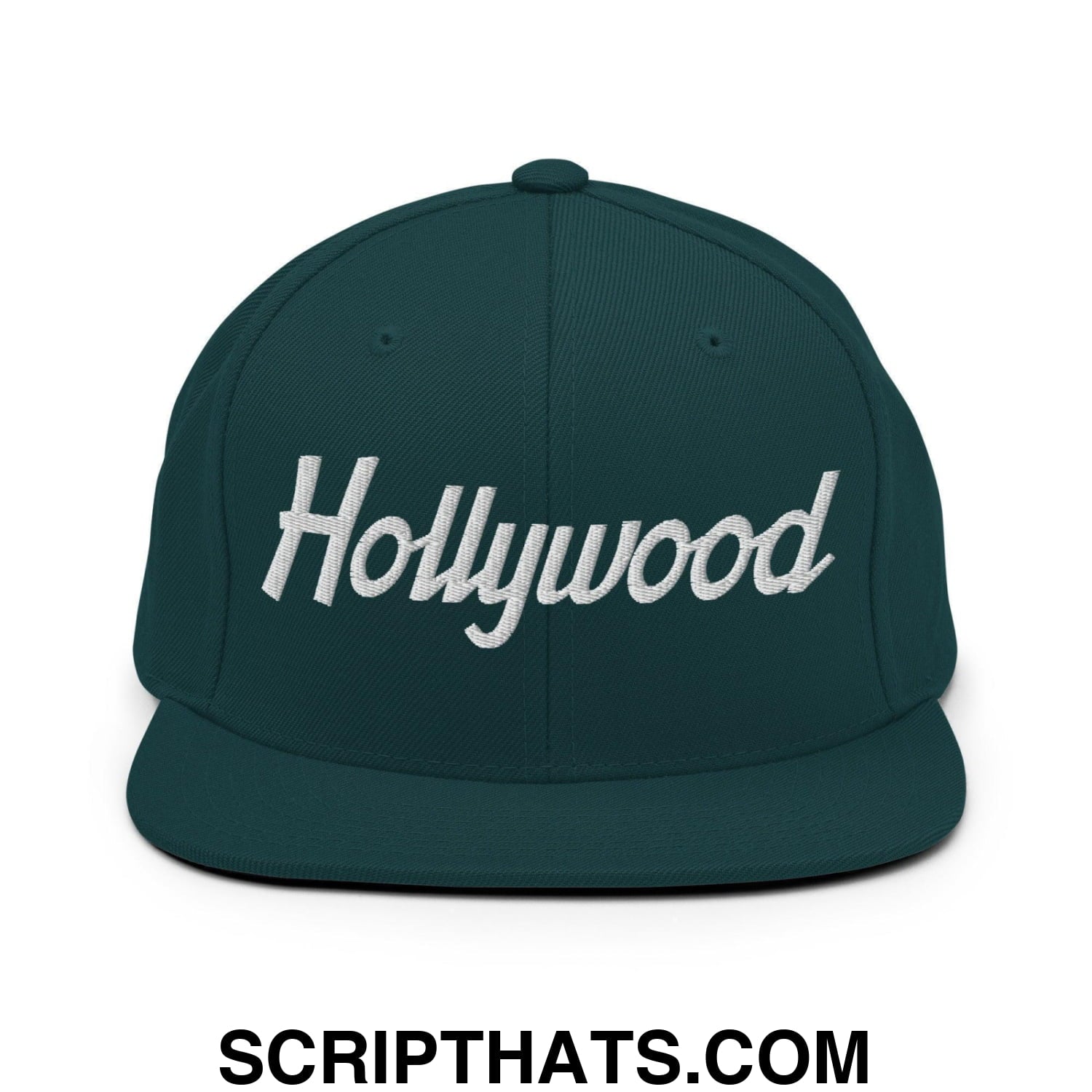 Hollywood Script Snapback Hat Spruce
