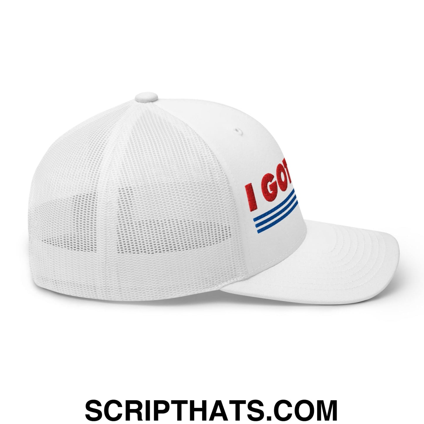 I Got That Dog In Me Embroidered Mesh Trucker Hat Default Title