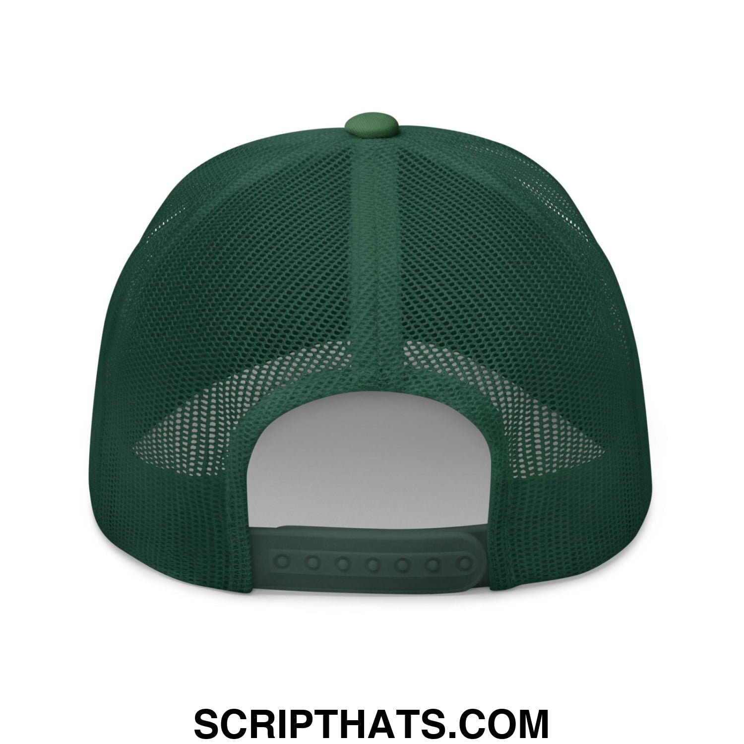 I Have Rabies Embroidered Mesh Trucker Hat Evergreen