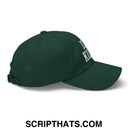 ICE Kills Embroidered Unstructured Dad Hat Spruce