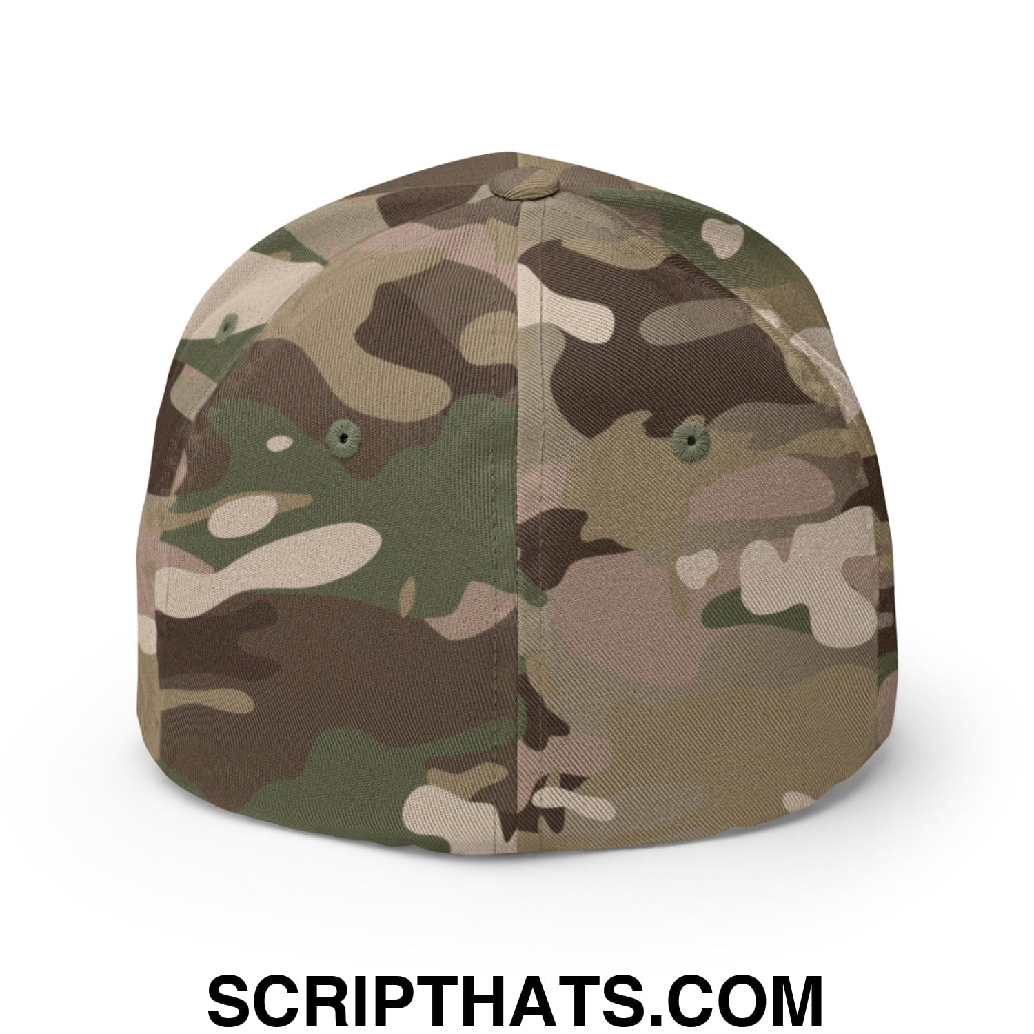 I'd Tap That Embroidered Stretch Fit Golf Hat Multicam Green