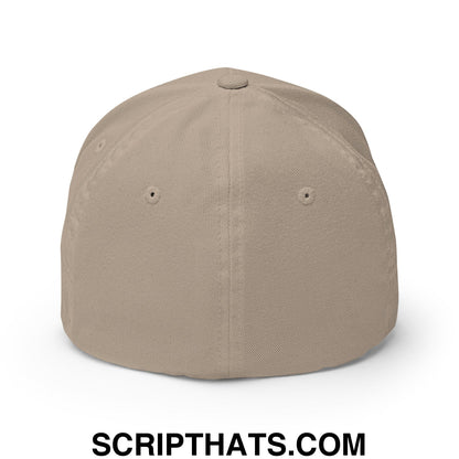 I'd Tap That Embroidered Stretch Fit Golf Hat Khaki