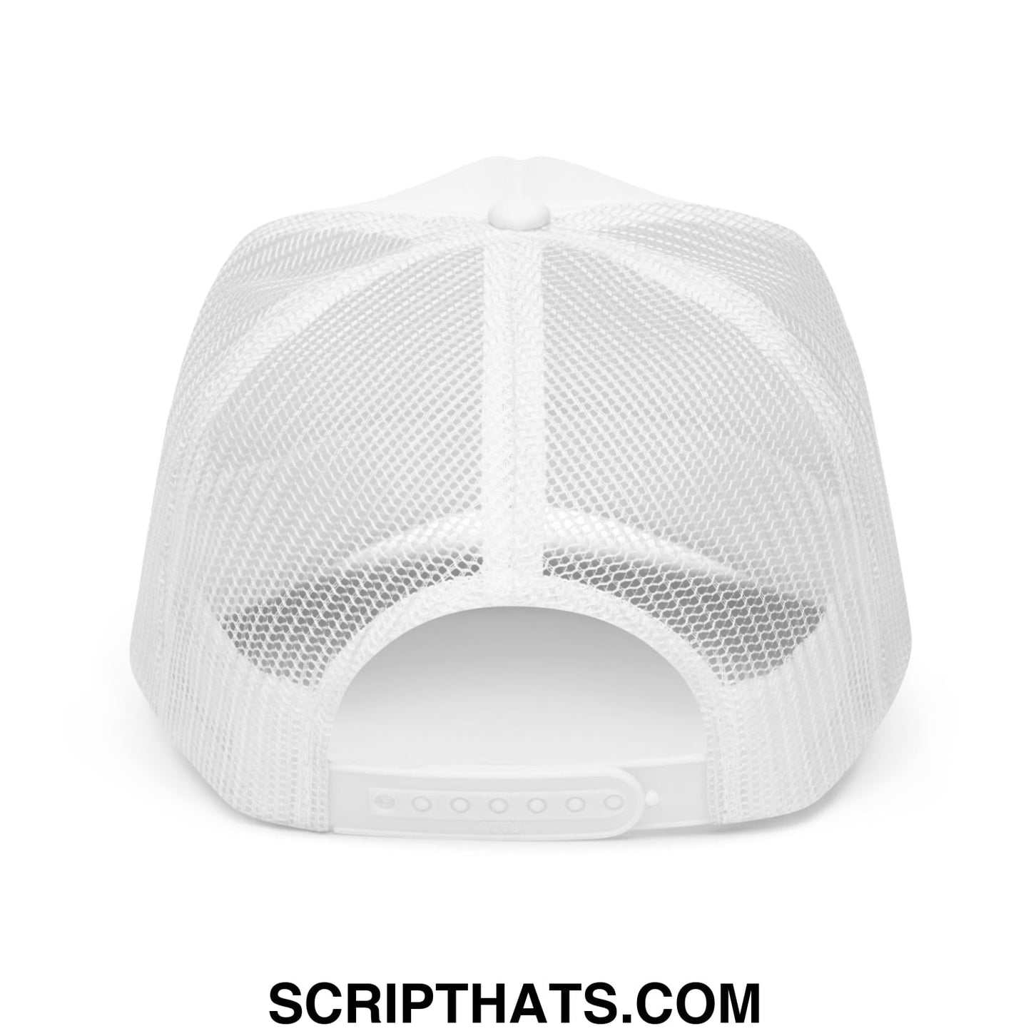 I'm Eggscellent Regular Show Embroidered Foam Trucker Hat White