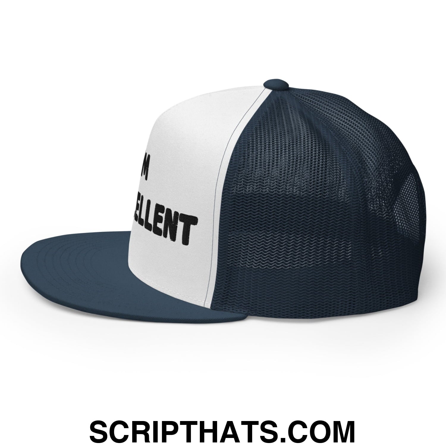 I'm Eggscellent Regular Trucker Show Hat Navy White Navy