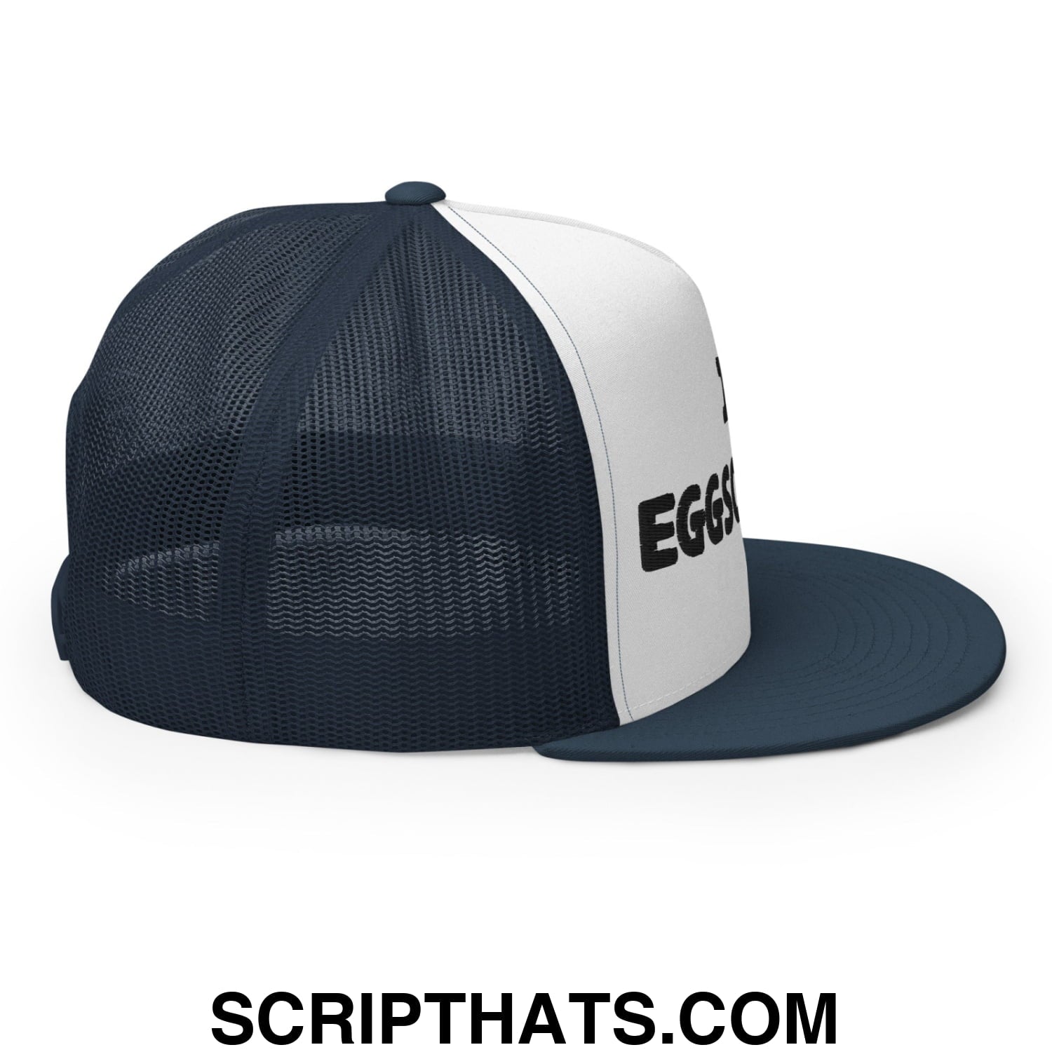 I'm Eggscellent Regular Trucker Show Hat Navy White Navy
