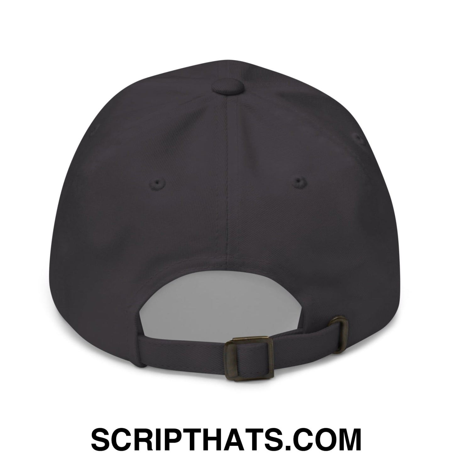 I'm So Excited to Drink that I'm Shaking! Embroidered Unstructured Dad Hat Dark Grey