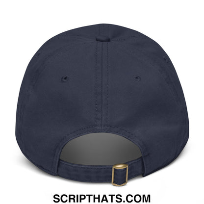 Immigrants Make America Great Embroidered Baseball Dad Hat Navy