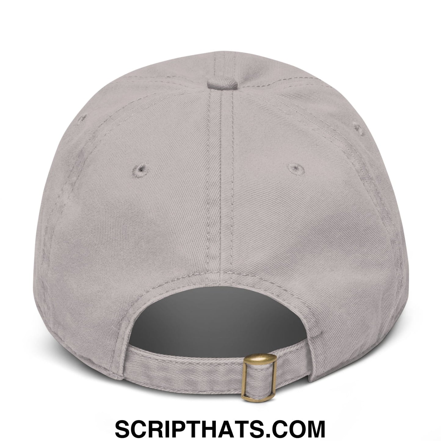 Immigrants Make America Great Embroidered Baseball Dad Hat Gray