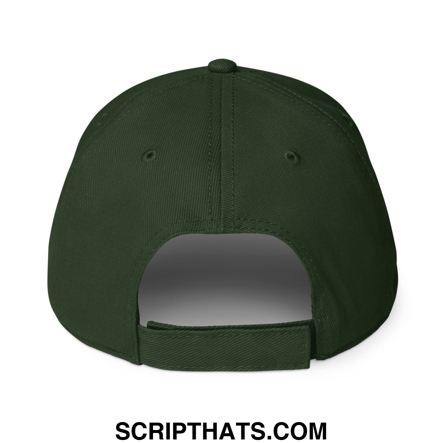 Immigrants Make America Great Embroidered Low Profile Dad Hat Dark green