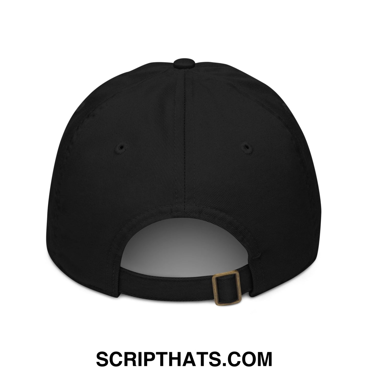 Immigrants Make America Great Embroidered Organic Dad Hat Black