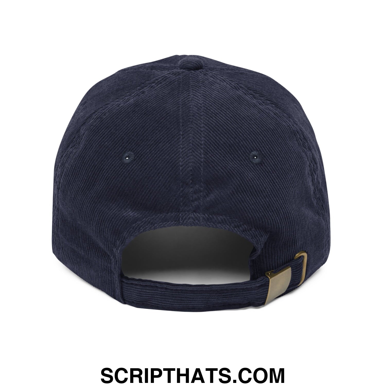 Immigrants Make America Great Embroidered Unstructured Corduroy Dad Hat Navy