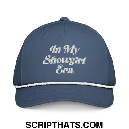 In My Showgirl Era Embroidered Rope Hat Light Blue White