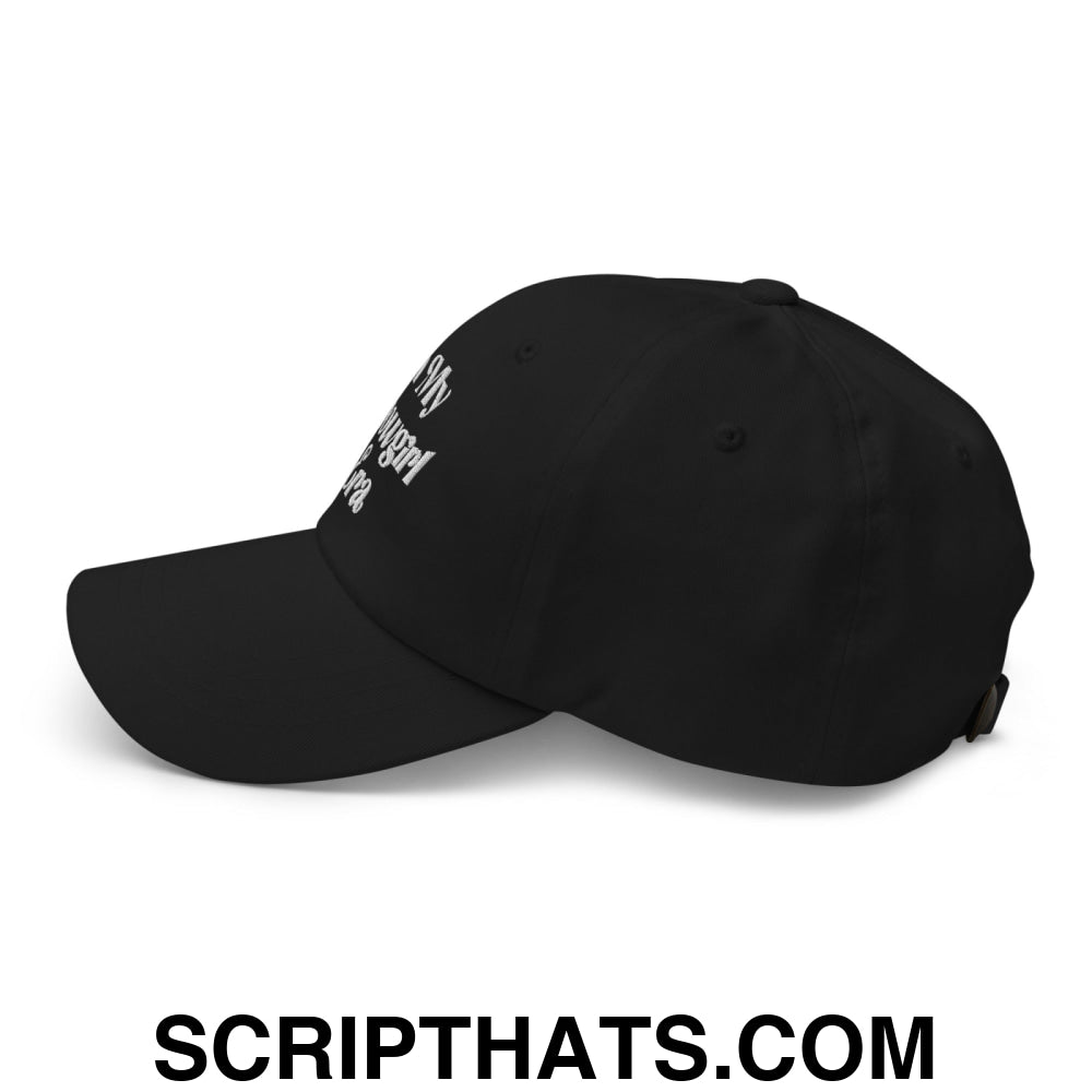In My Showgirl Era Embroidered Unstructured Dad Hat Black