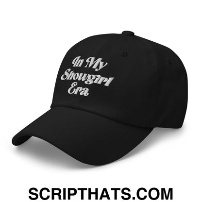 In My Showgirl Era Embroidered Unstructured Dad Hat Black