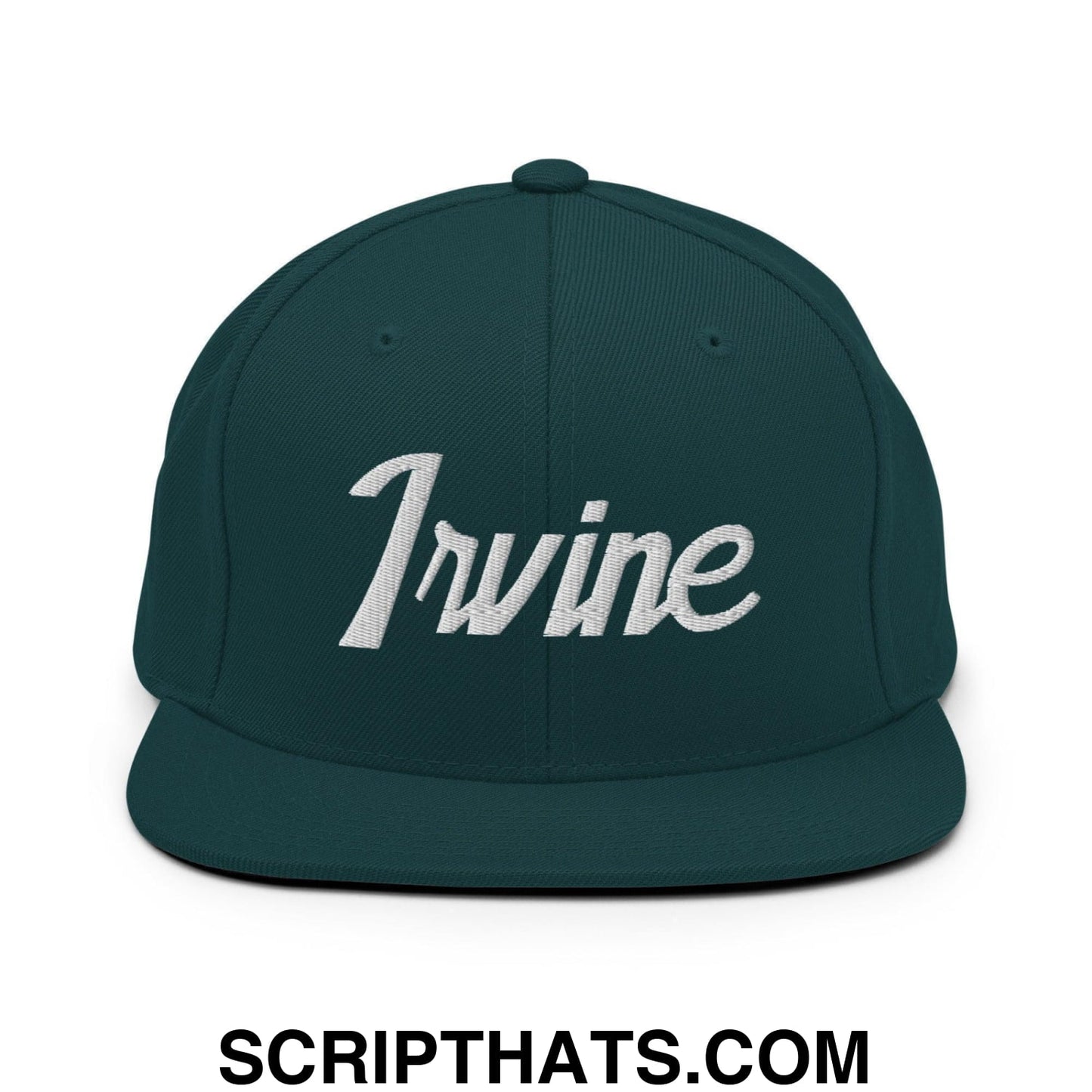 Irvine Script Snapback Hat Spruce