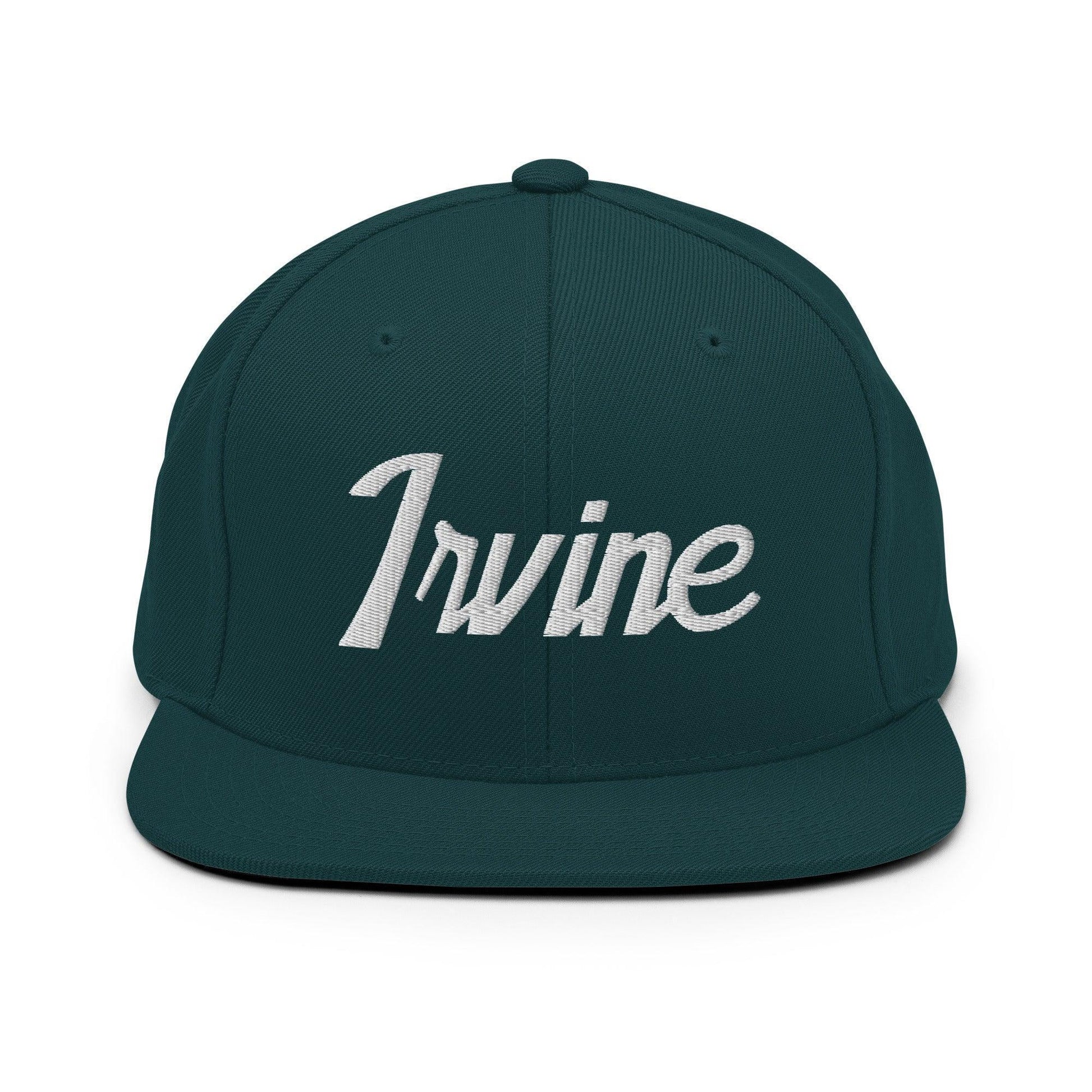 Irvine Script Snapback Hat Spruce