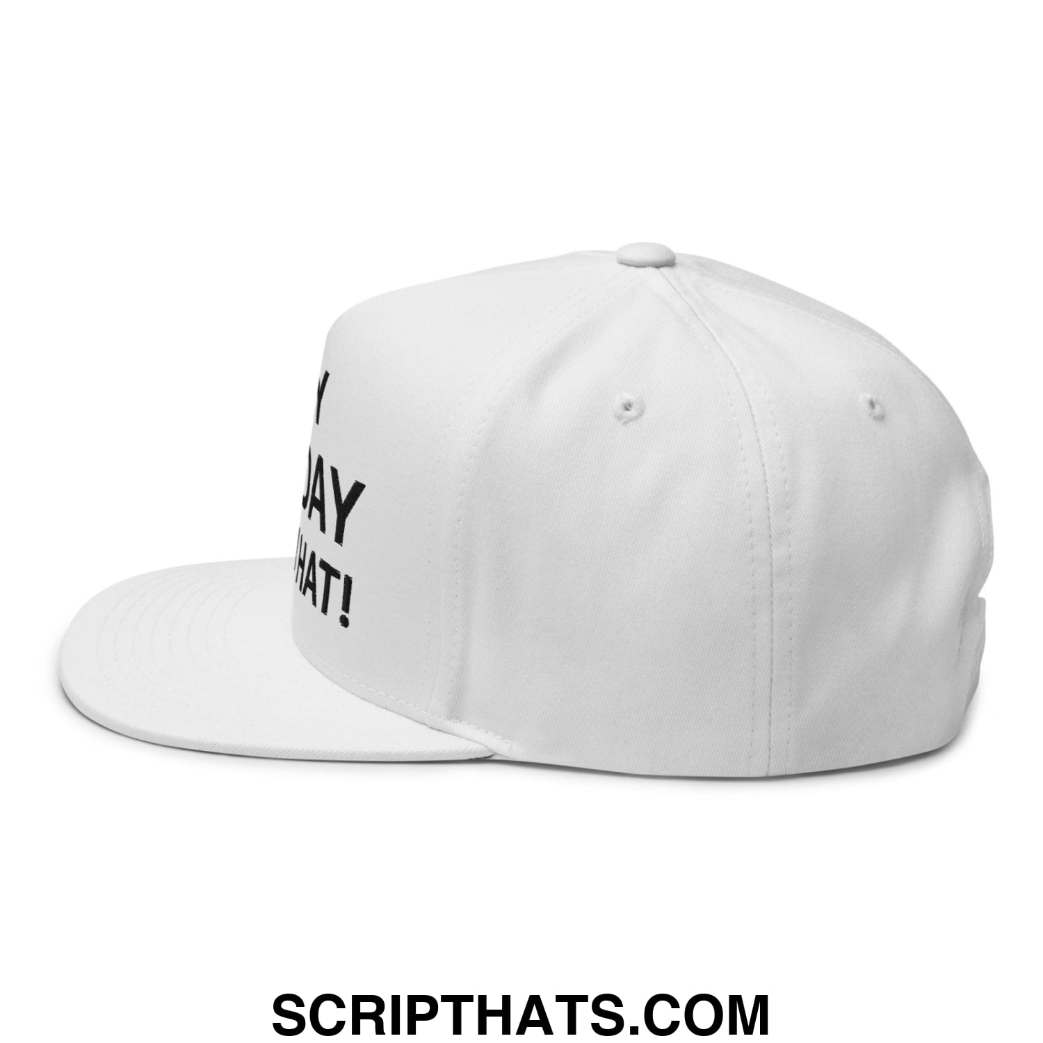 It's My Birthday Sign My Hat II Snapback Hat White