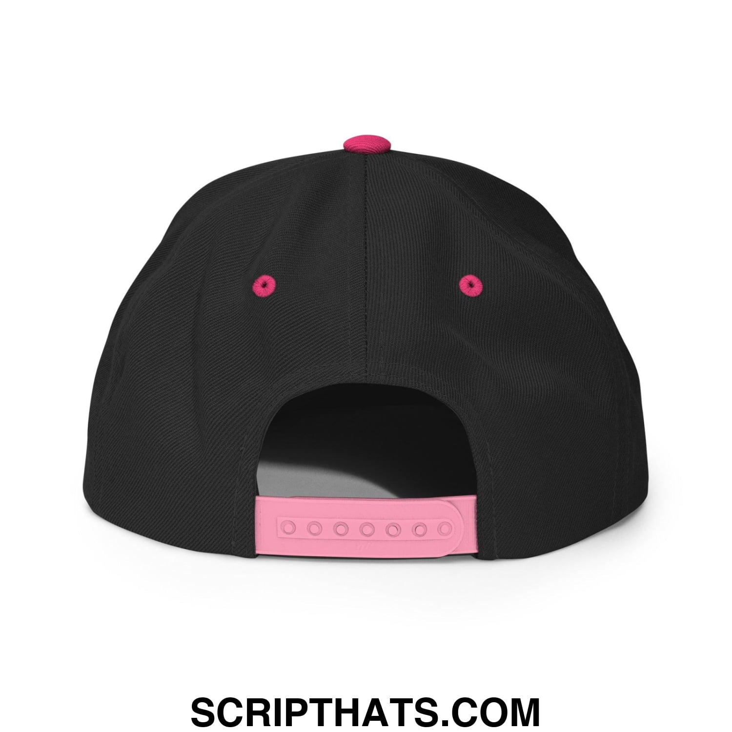 It's Not Gay if it's TSA Snapback Hat Black Neon Pink