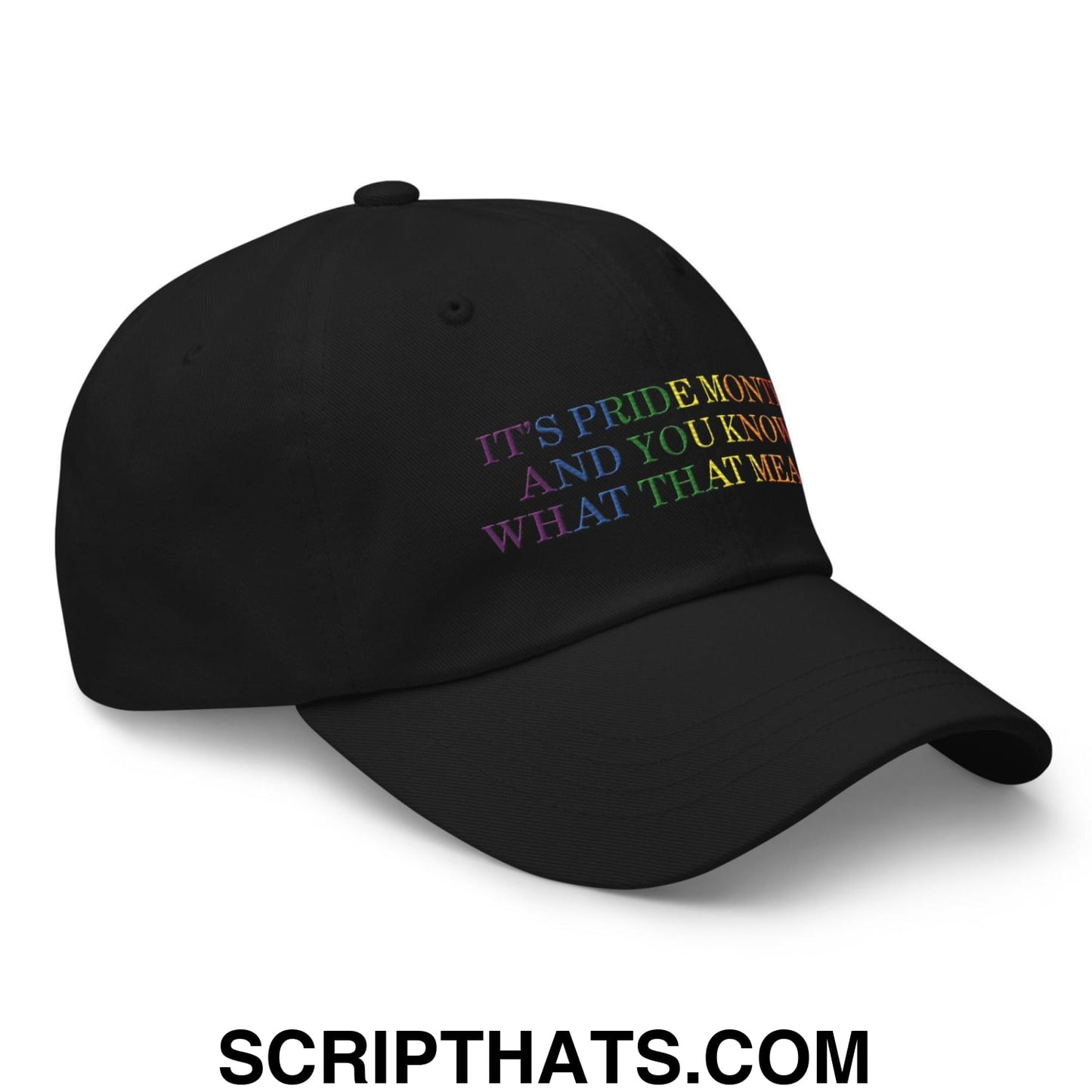 It's Pride Month And You Know What That Means Dad Hat Black
