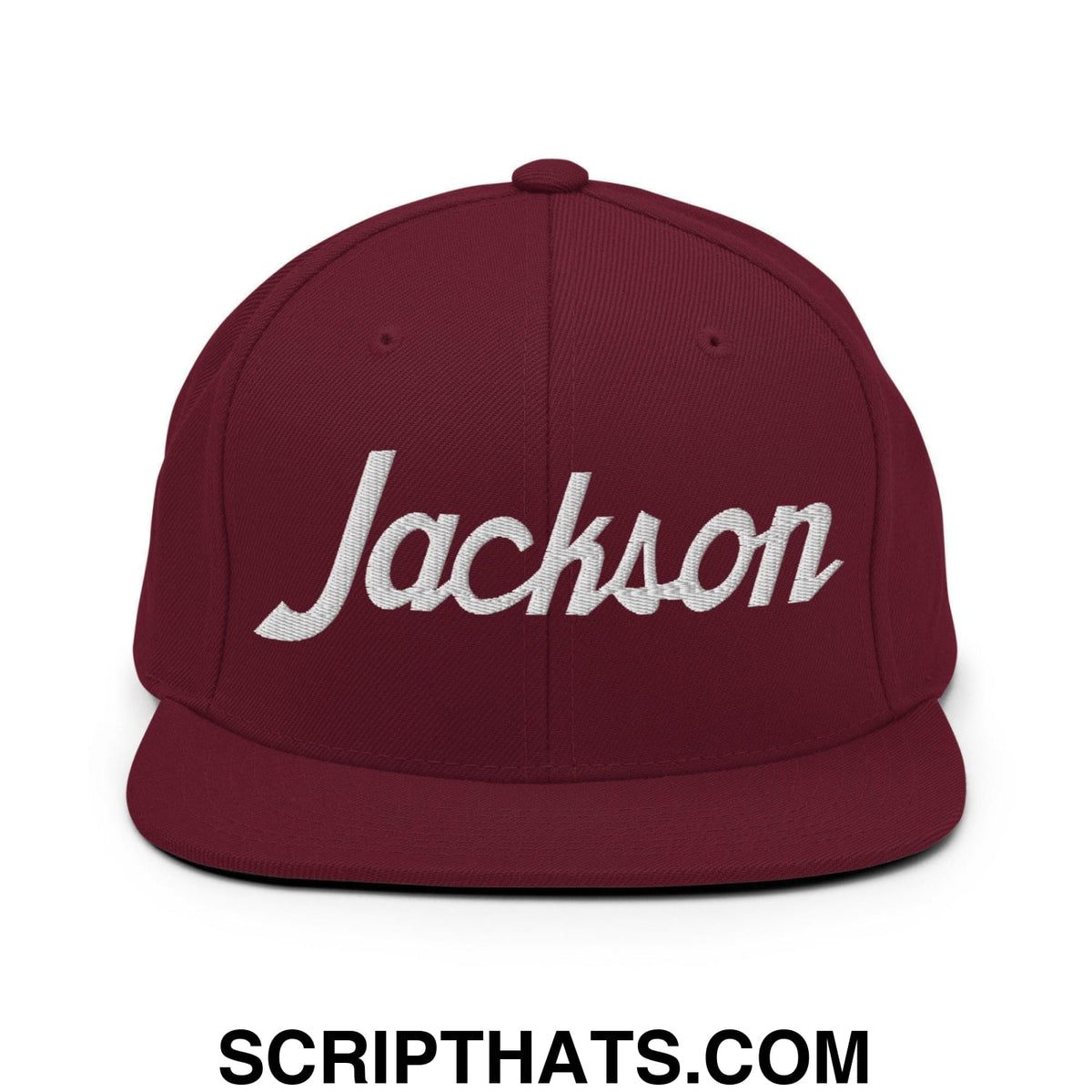 Script Hats Jackson Script Snapback Hat – Script Hats