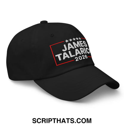 James Talarico 2026 Texas U.S. Senate Embroidered Unstructured Dad Hat Black