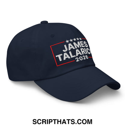 James Talarico 2026 Texas U.S. Senate Embroidered Unstructured Dad Hat Navy