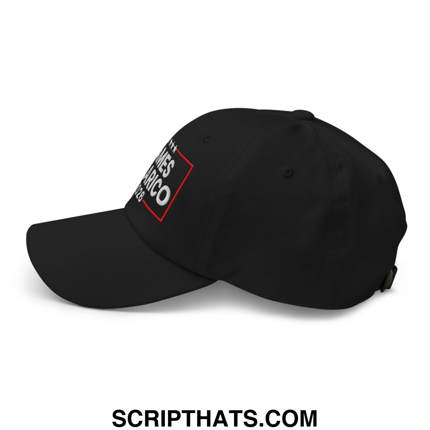 James Talarico 2026 Texas U.S. Senate Embroidered Unstructured Dad Hat Black