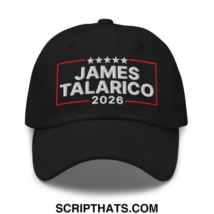 James Talarico 2026 Texas U.S. Senate Embroidered Unstructured Dad Hat Black