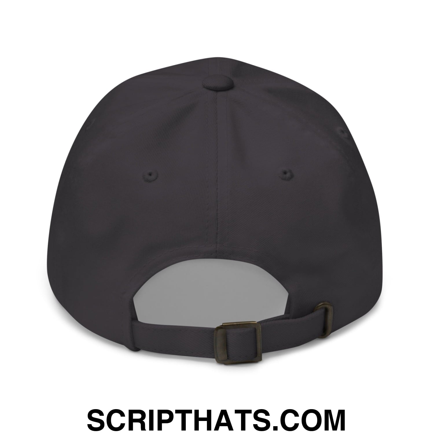 Just a Girl Who Loves Jesus Embroidered Unstructured Dad Hat Dark Grey