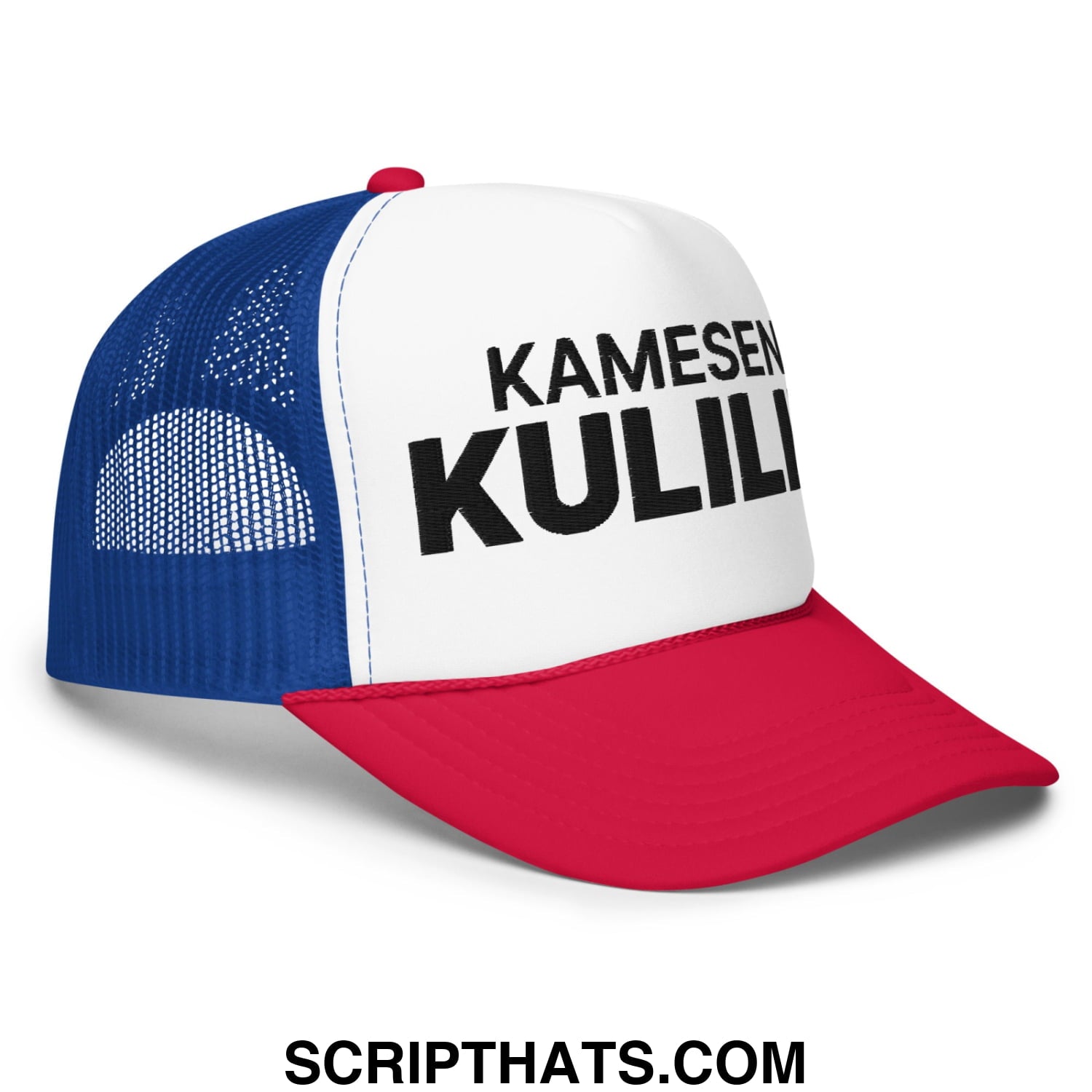 Kamesen Kulilin Krillin Embroidered Foam Mesh Trucker Hat Default Title