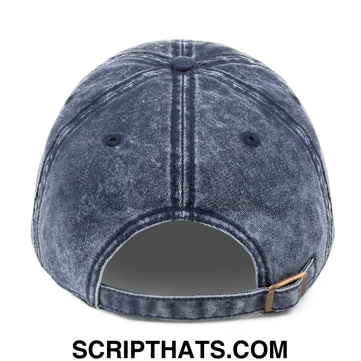 Keep Immigrants Deport Racists Embroidered Denim Dad Hat Navy