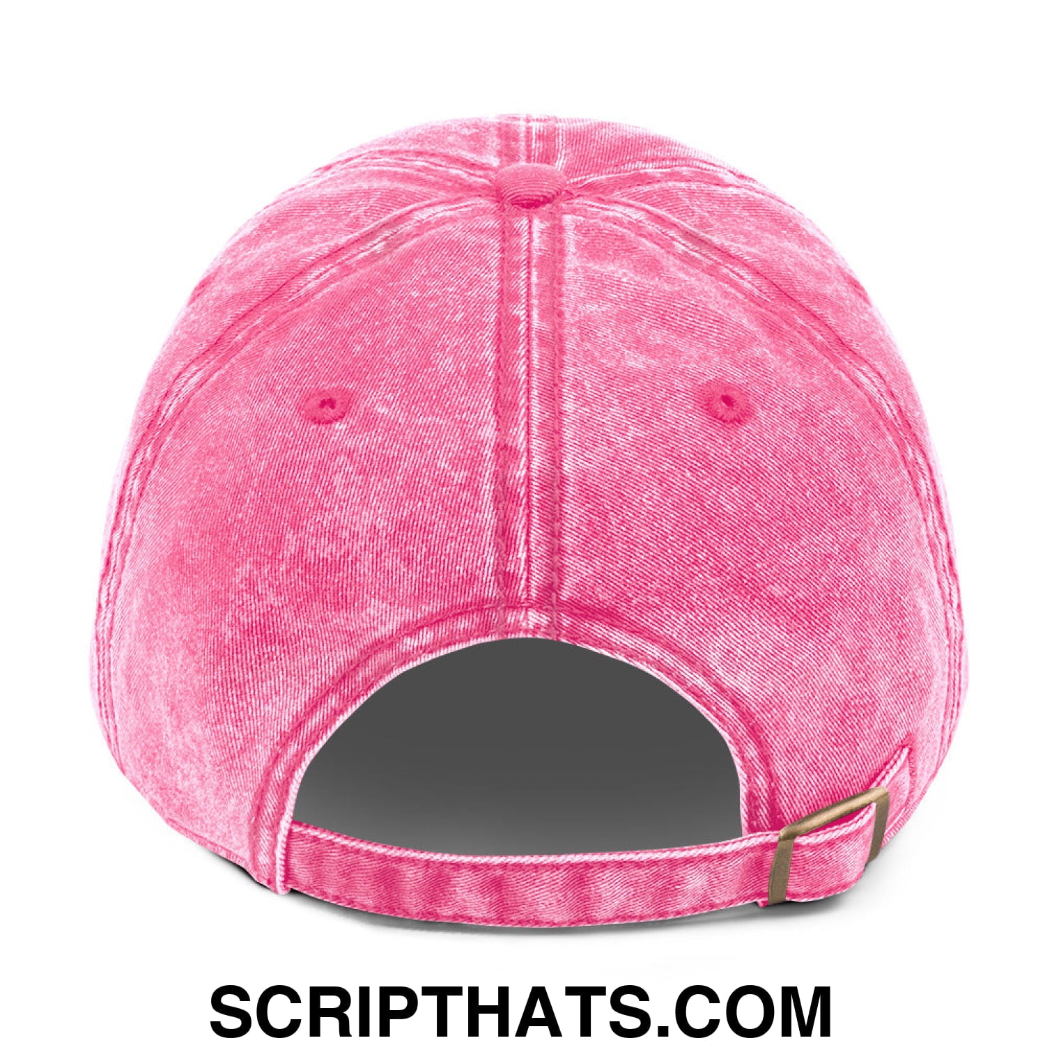 Keep Immigrants Deport Racists Embroidered Denim Dad Hat Pink