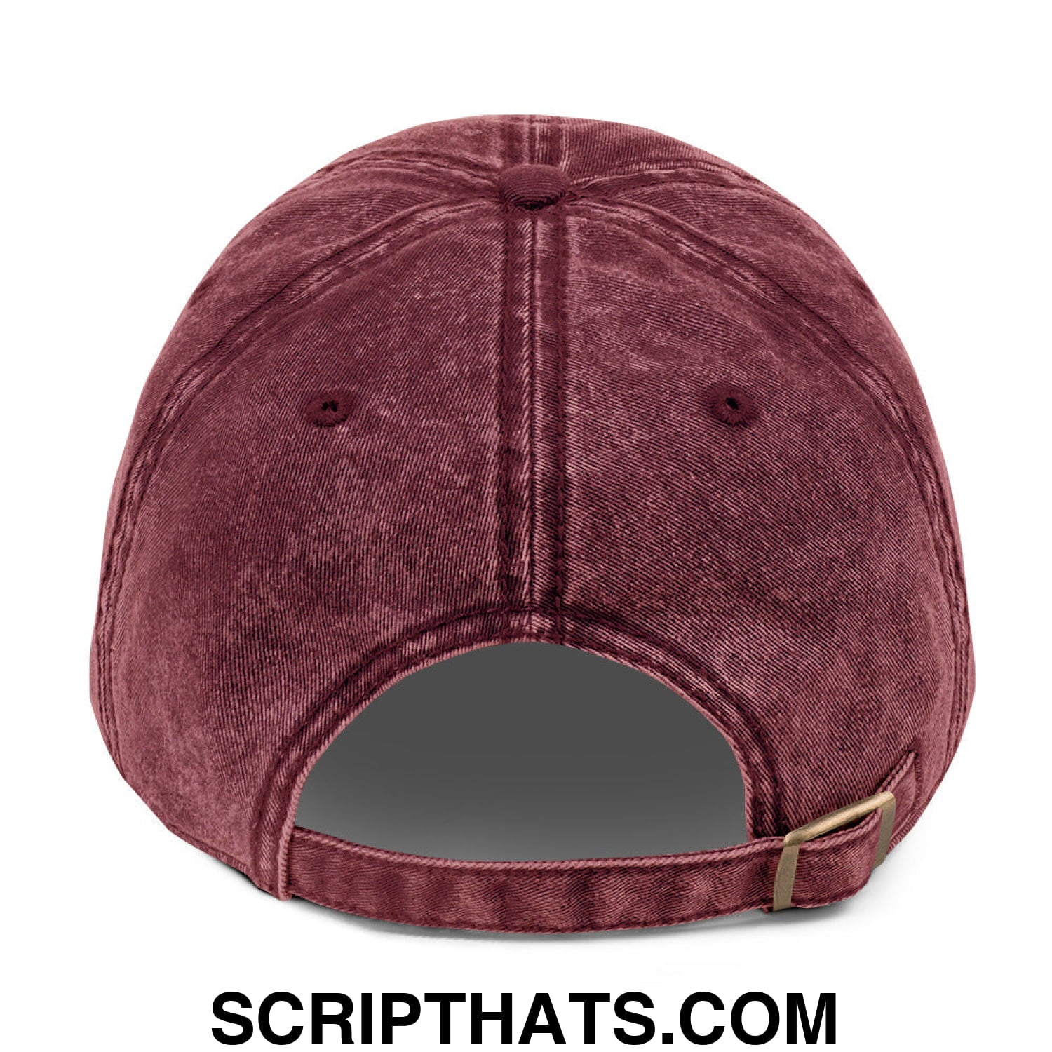 Keep Immigrants Deport Racists Embroidered Denim Dad Hat Maroon