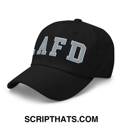 LAFD Los Angeles Fire Department Embroidered Dad Hat Black