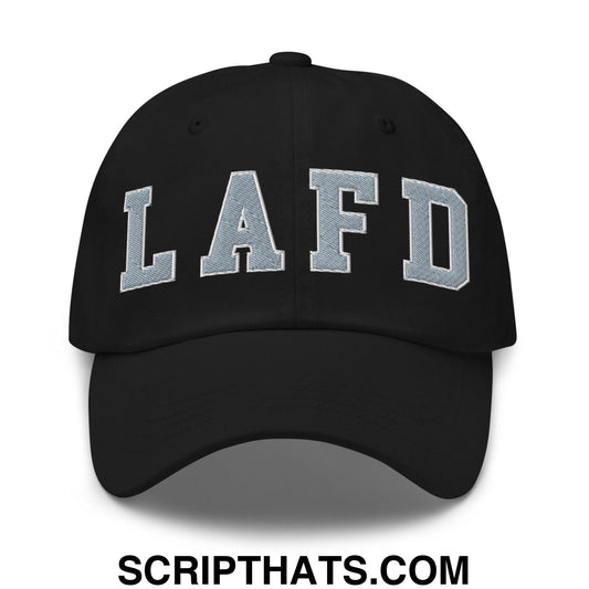 LAFD Los Angeles Fire Department Embroidered Dad Hat Black