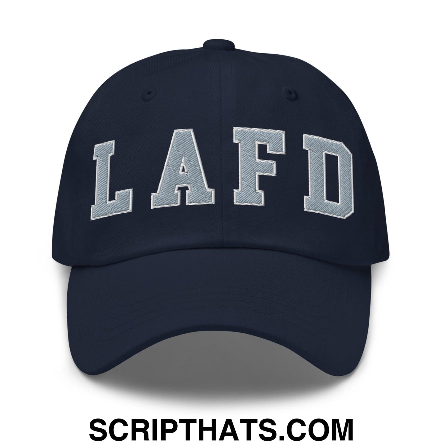 LAFD Los Angeles Fire Department Embroidered Dad Hat Navy