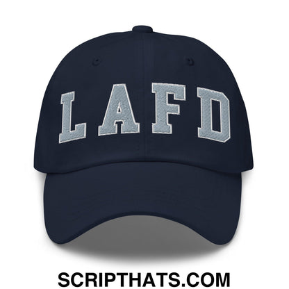 LAFD Los Angeles Fire Department Embroidered Dad Hat Navy