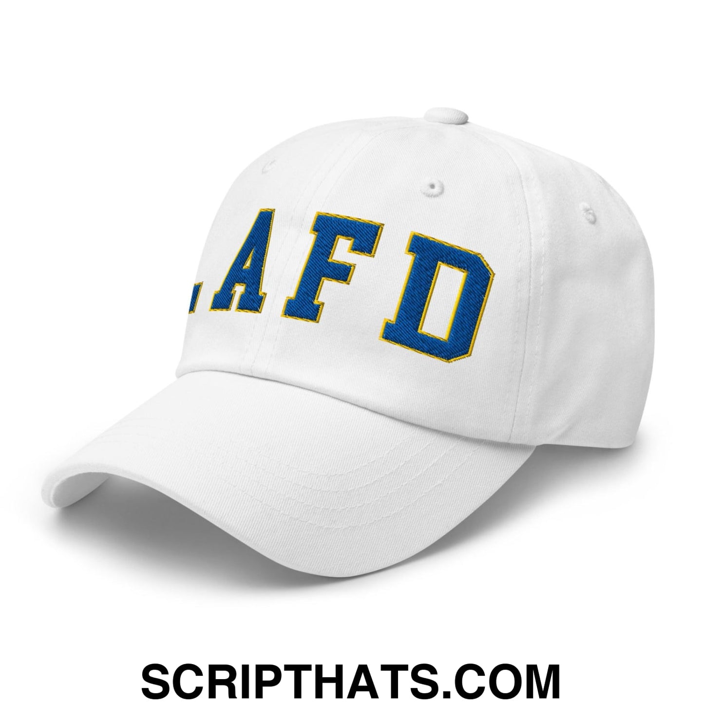 LAFD Los Angeles Fire Department Football Embroidered Dad Hat Default Title