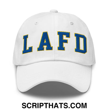 LAFD Los Angeles Fire Department Football Embroidered Dad Hat Default Title