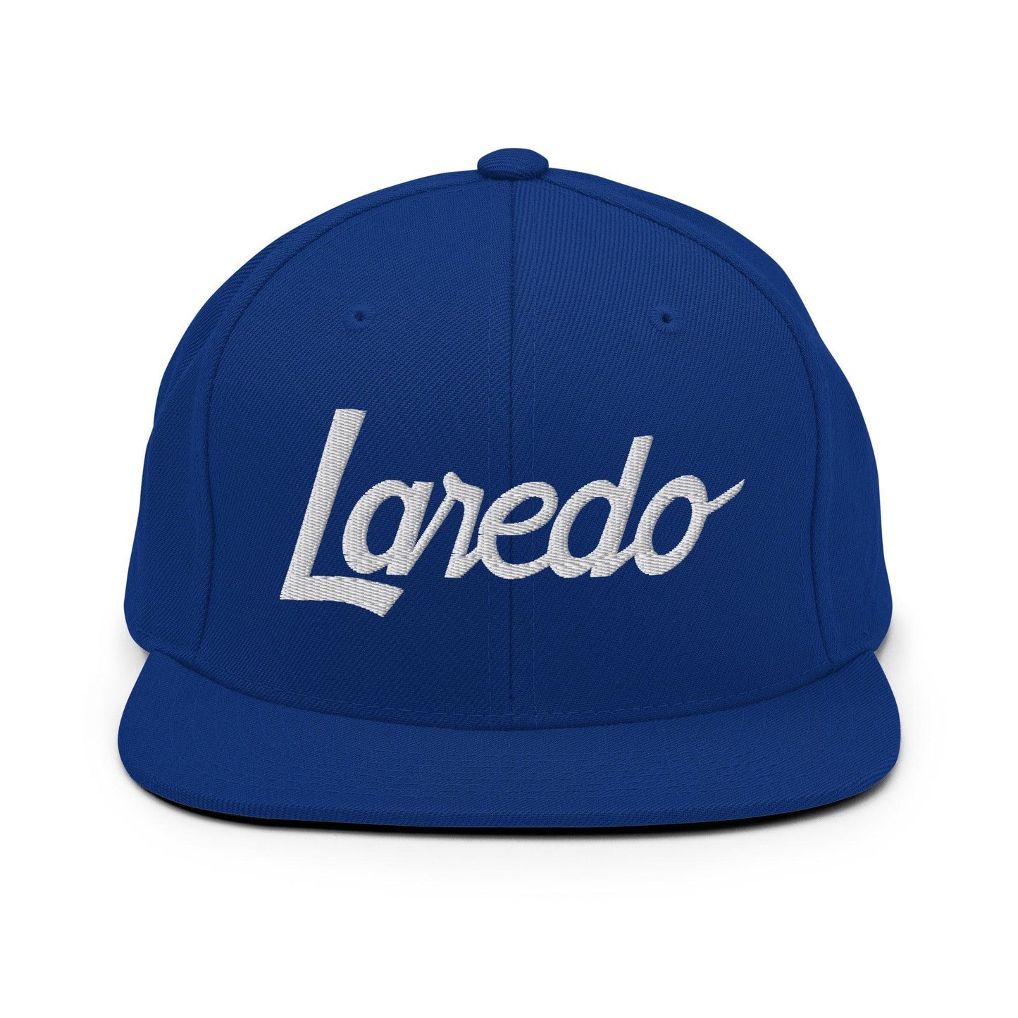 Laredo Script Snapback Hat Royal Blue