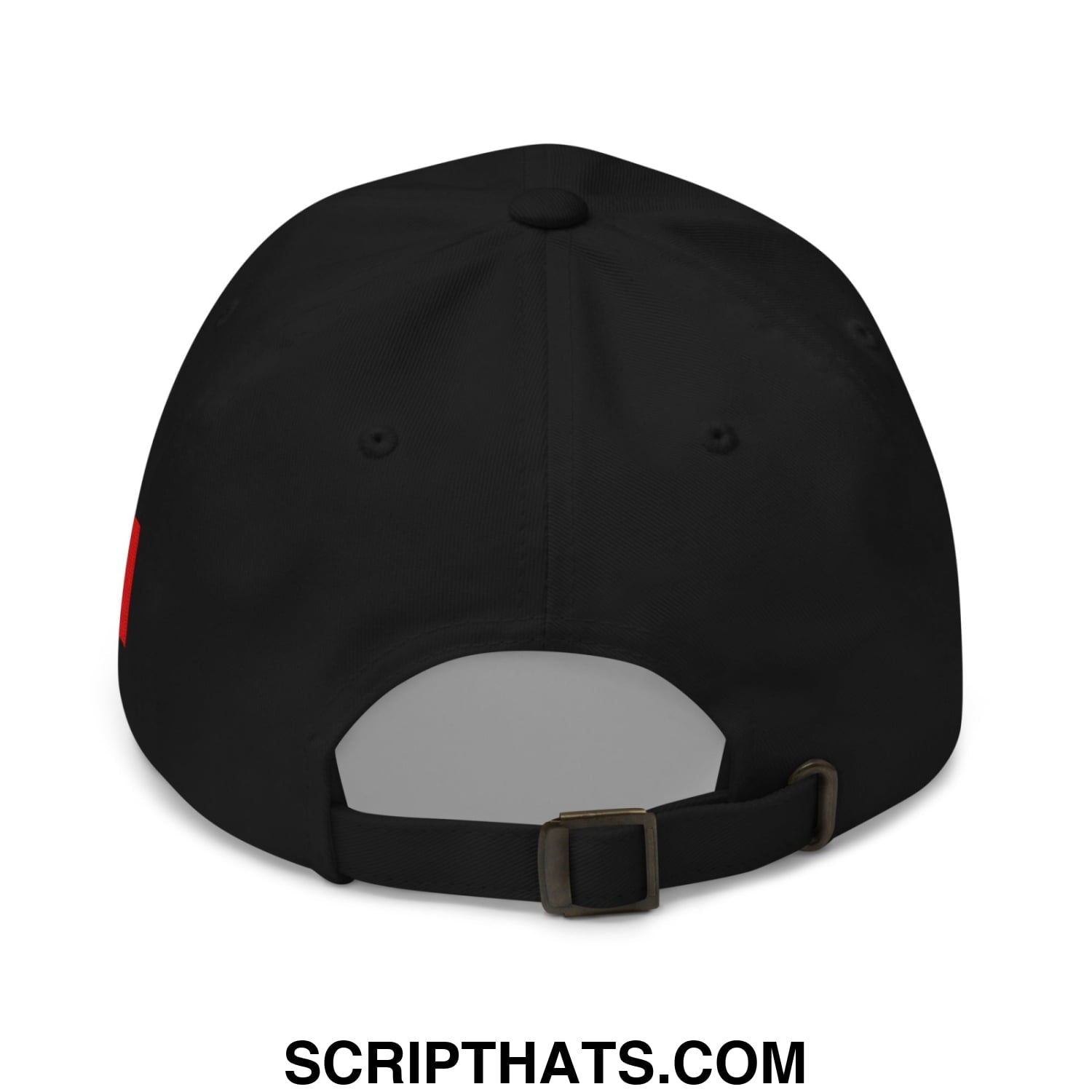 Leave Canada Alone Canada Flag Embroidered Unstructured Dad Hat Black