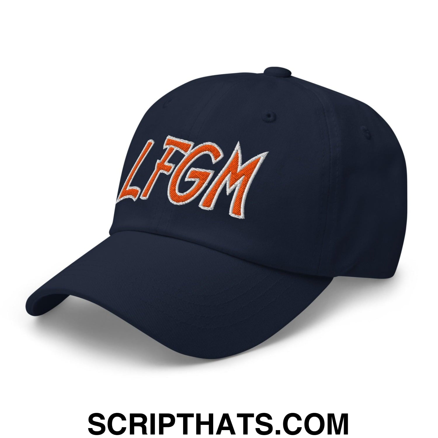 LFGM New York Baseball Embroidered Dad Hat Default Title