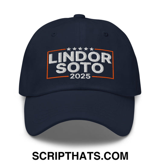 Lindor Soto 2025 Embroidered Dad Hat Default Title