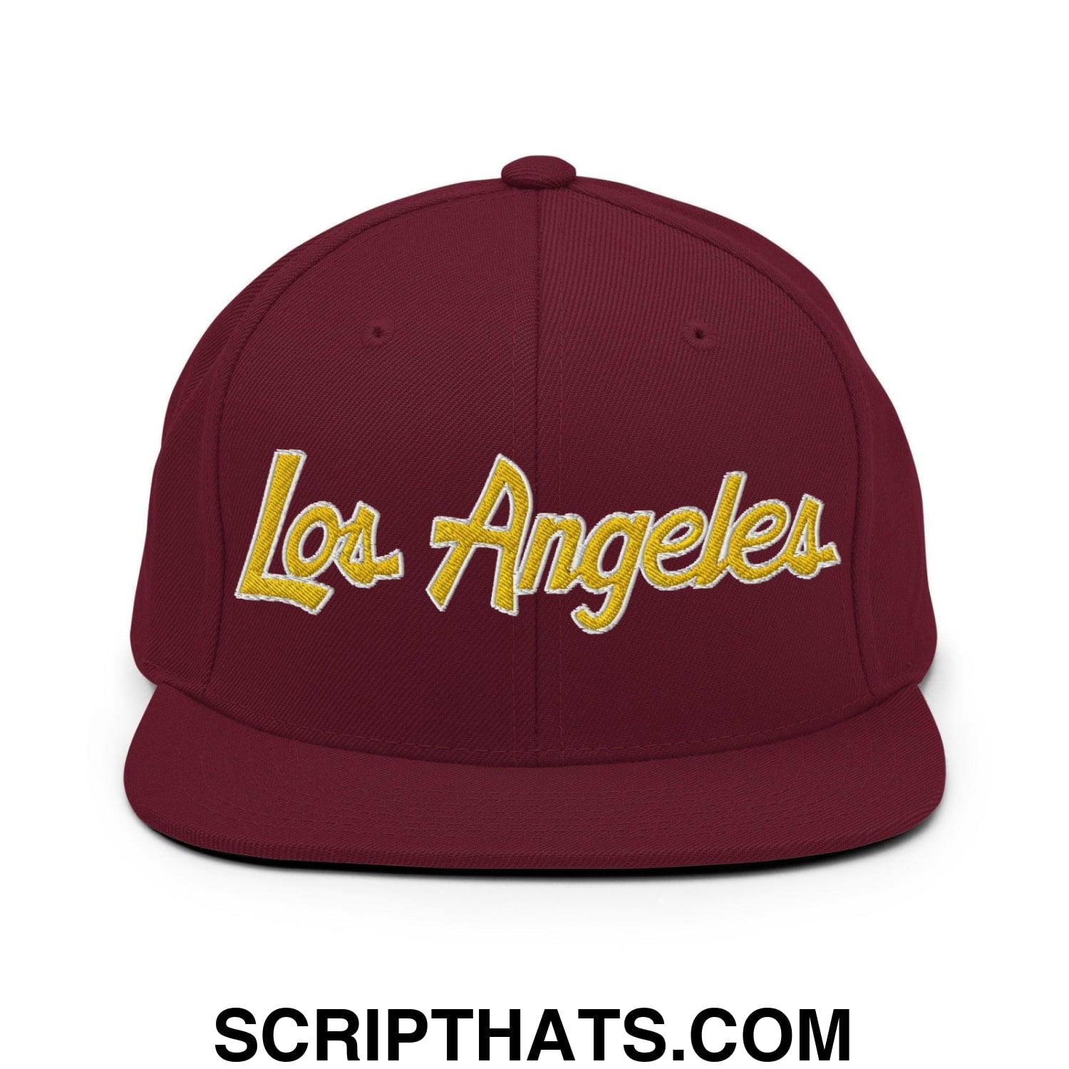 Good Script Hat Los Angeles College Script Snapback Hat – Script Hats