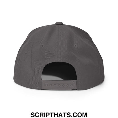 Love Your Neighbor Snapback Hat Dark Grey